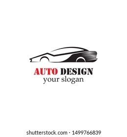 Auto car Logo Template vector icon
