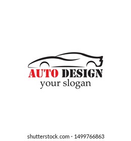 Auto car Logo Template vector icon
