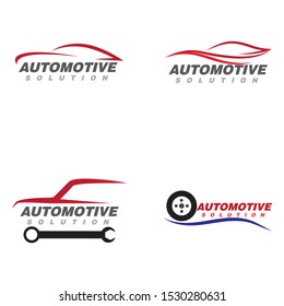 Auto car Logo Template vector illustration icon design