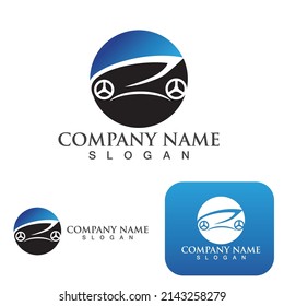 Auto car Logo Template vector illustration icon design