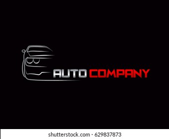 Auto Car Logo Template Vector Icon Stock Vector (Royalty Free ...