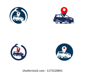 Auto car logo vector 