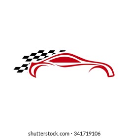 Auto Car Racing Logo Template