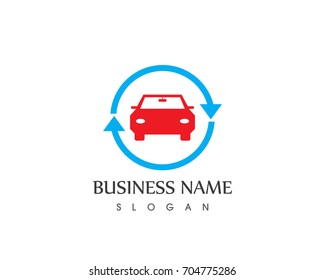 Auto Car Recycle Logo
