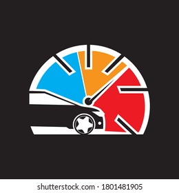 Plantilla vectorial de diseño del logotipo del servicio de auto