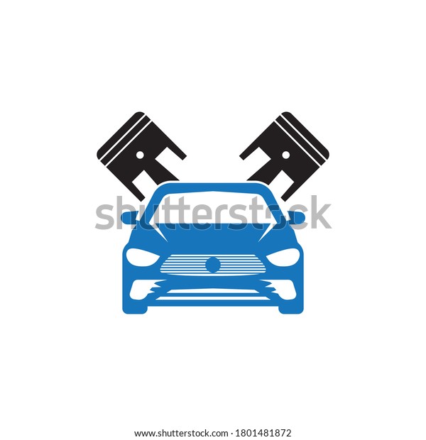 Auto car service\
logo design vector\
template