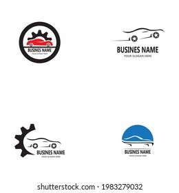 Auto-Service-Logo, Vektorgrafik-Vorlage
