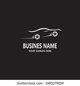 Auto car service logo vector template