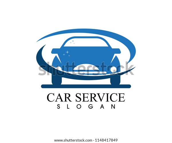 Auto car service logo\
vector template