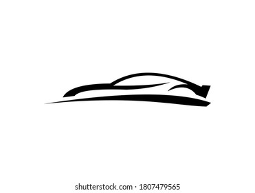auto car silhouette vector icon