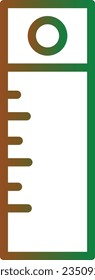 Auto Car Tools Gradient Line Icon