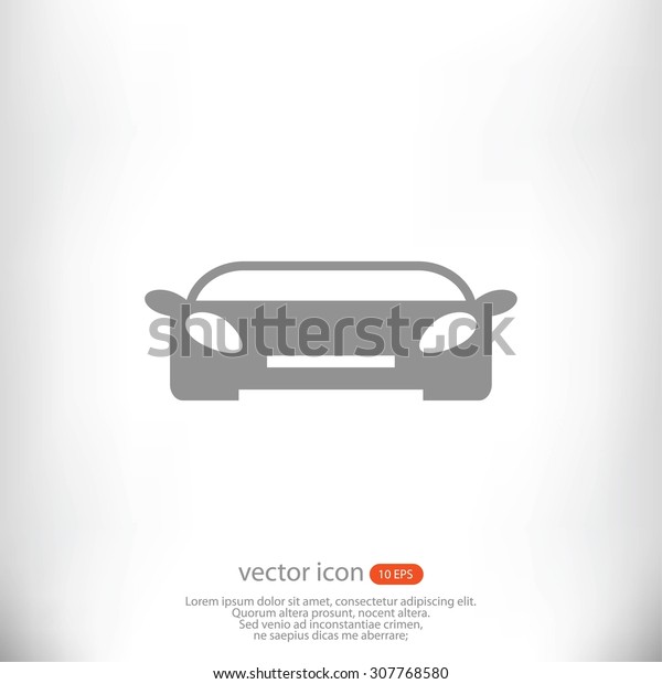 Auto Car Vector Stock Vector (Royalty Free) 307768580 | Shutterstock