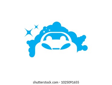 Auto car wash Logo Template