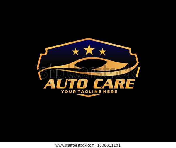 auto care brand logo design concept element,identity