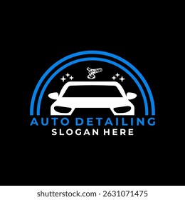 Auto Care logo design vector. Car Detailing Body protection logo design template