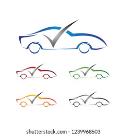 Auto Check Car Services Logo design