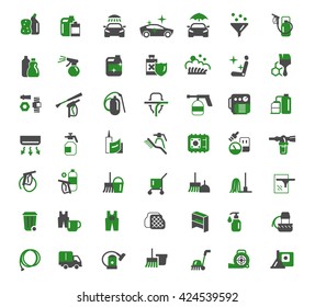 auto chemistry icons