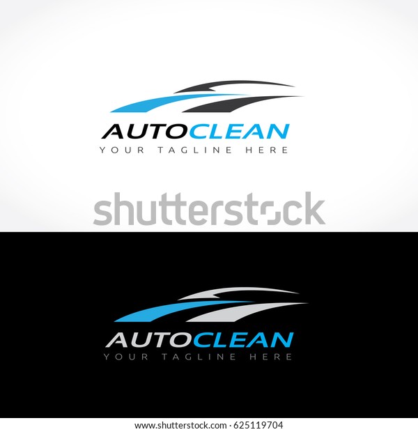 Auto Clean Car Care Logo
Template