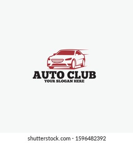 Auto Club Vector Logo Design Stock Vector (Royalty Free) 1596482392 ...