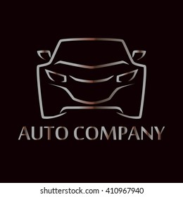 Auto Company Logo Vector Design Concept 