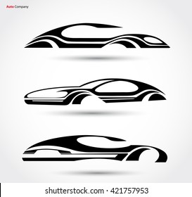 Auto Company Logo Vector Design Concept Stock Vector (Royalty Free ...