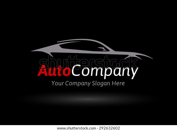 Auto Company Logo Vector Design Concept Stock Vector (Royalty Free ...