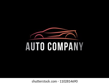 Auto Company Logo, Vector illustration