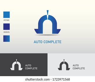 Auto Complete Letter A + Letter C Logo