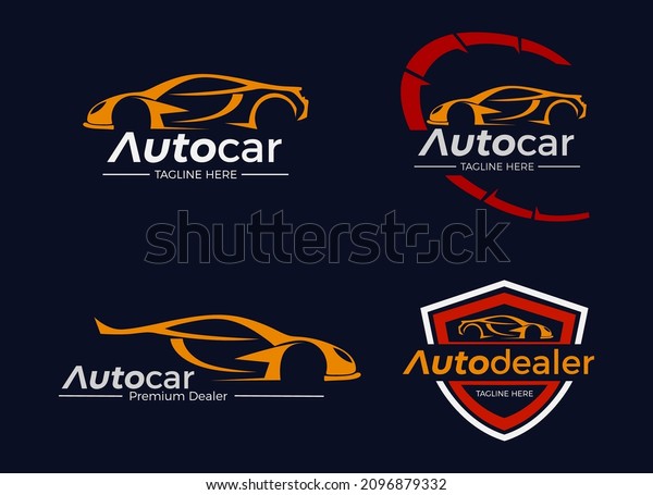 Auto Dealer\
Logo Design. Automotive, car shop\
logo