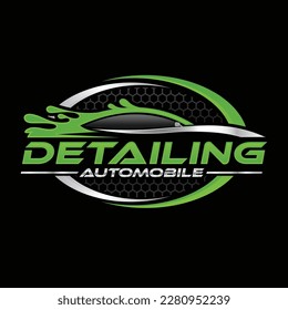 Plantilla de diseño de logotipo de automóvil de detección automática