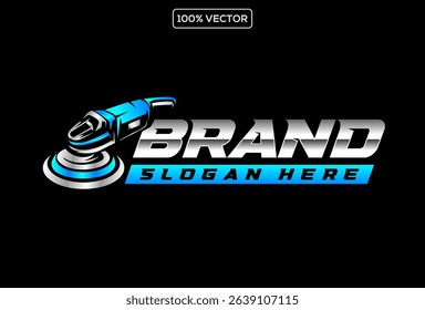 auto detailing car wash logo vector illustration template