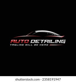 Auto-Detaillierungs-Logo, Auto-Detaillierte Logo-Design-Vorlage
