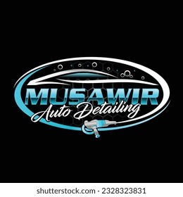 auto detailing logo design, for automotive business