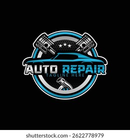 Auto Detailing logo design template