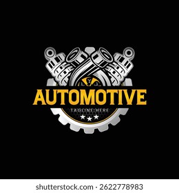 Auto Detailing logo design template