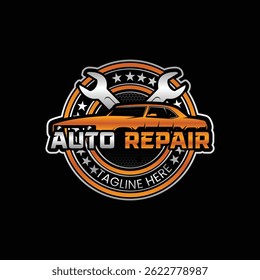Auto Detailing logo design template