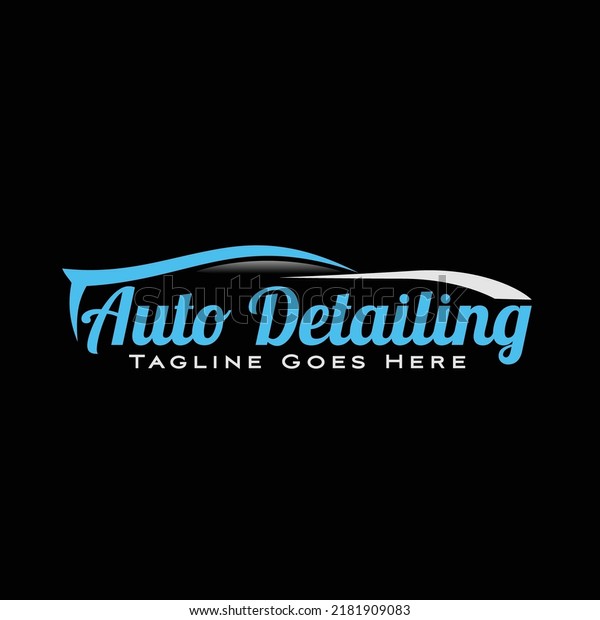 Auto detailing logo design\
template