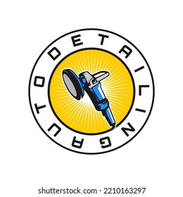 AUTODETAILLIERTER LOGO-DESIGN-VEKTOR