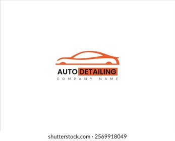 Auto detailing logo design vector illustration,