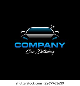 auto detailing logo template. automotive logo