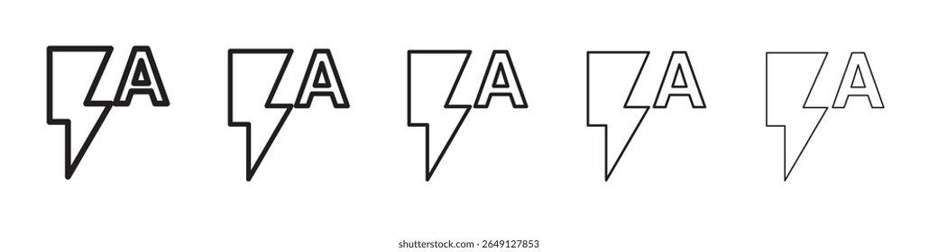 ícone flash automático ilustração vetorial isolada