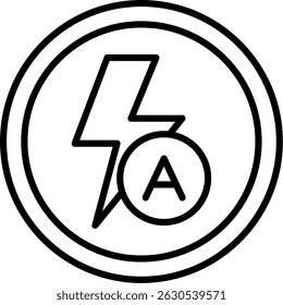 Auto Flash New Creative Icon Design Vector