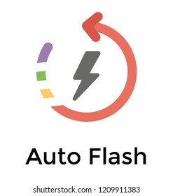 An auto flashlight mode for shooting 