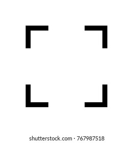 auto focus camera icon