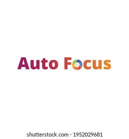 Auto Focus Logo Which Represents The Focus Of Camera