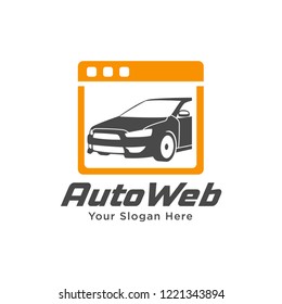Auto Forum Logo Template Design Vector, Emblem, Design Concept, Creative Symbol, Icon. auto blog logo. vector design. auto forum.