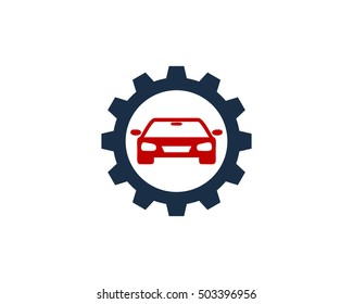 Auto Gear Automotive Logo Design Template Stock Vector (Royalty Free ...