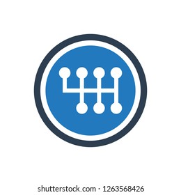 Auto - Gear lever Icon