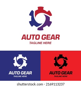 Auto Gear Logo Design Template. Automotive Gear Logo, Perfect logo for business related to automotive industry.