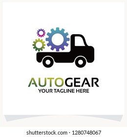 Auto Gear Logo Template Design Vector Inspiration. Icon Design